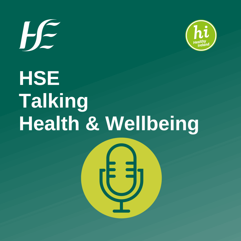 HSE talking and wellbeing logo